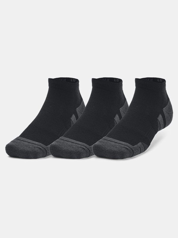 أسود - حزمة جوارب Tech بقصة منخفضة من Under Armour من 3 قطع - صورة 2 من 5 أسود - حزمة جوارب Tech بقصة منخفضة من Under Armour من 3 قطع - صورة 2 من 5