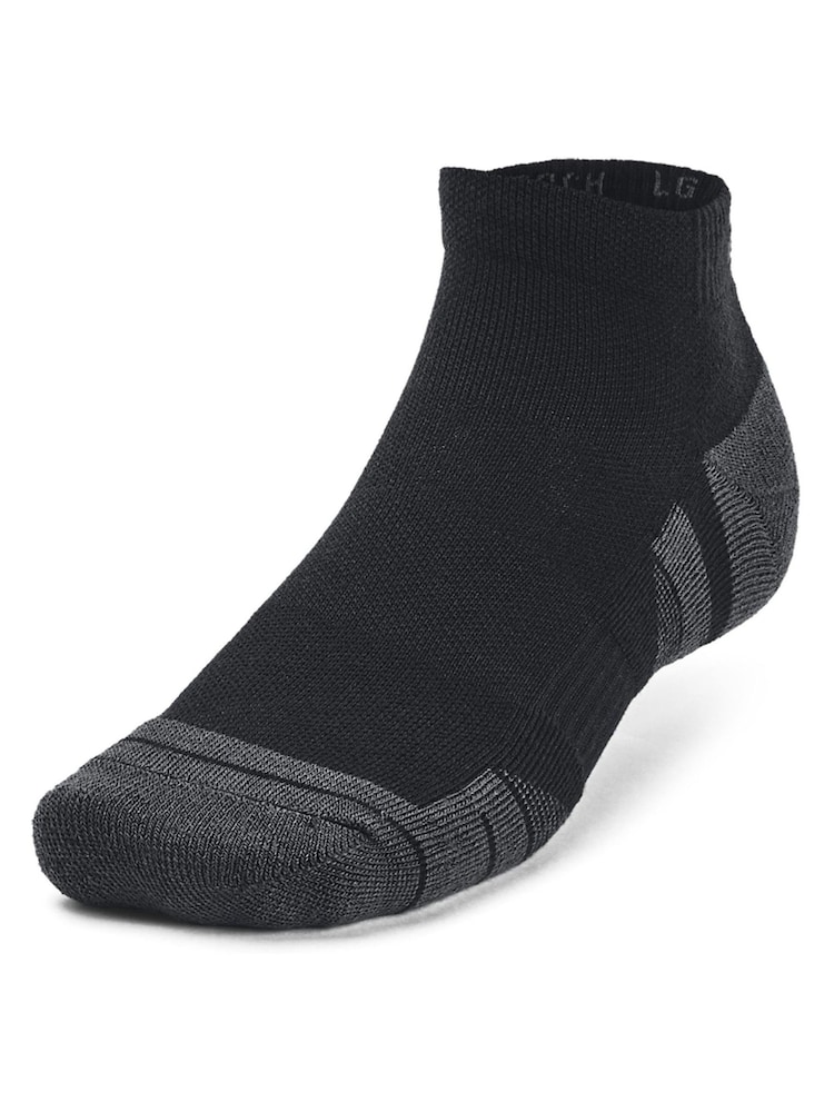 Under Armour Black Tech Low Socks 3 Pack - Image 4 of 5