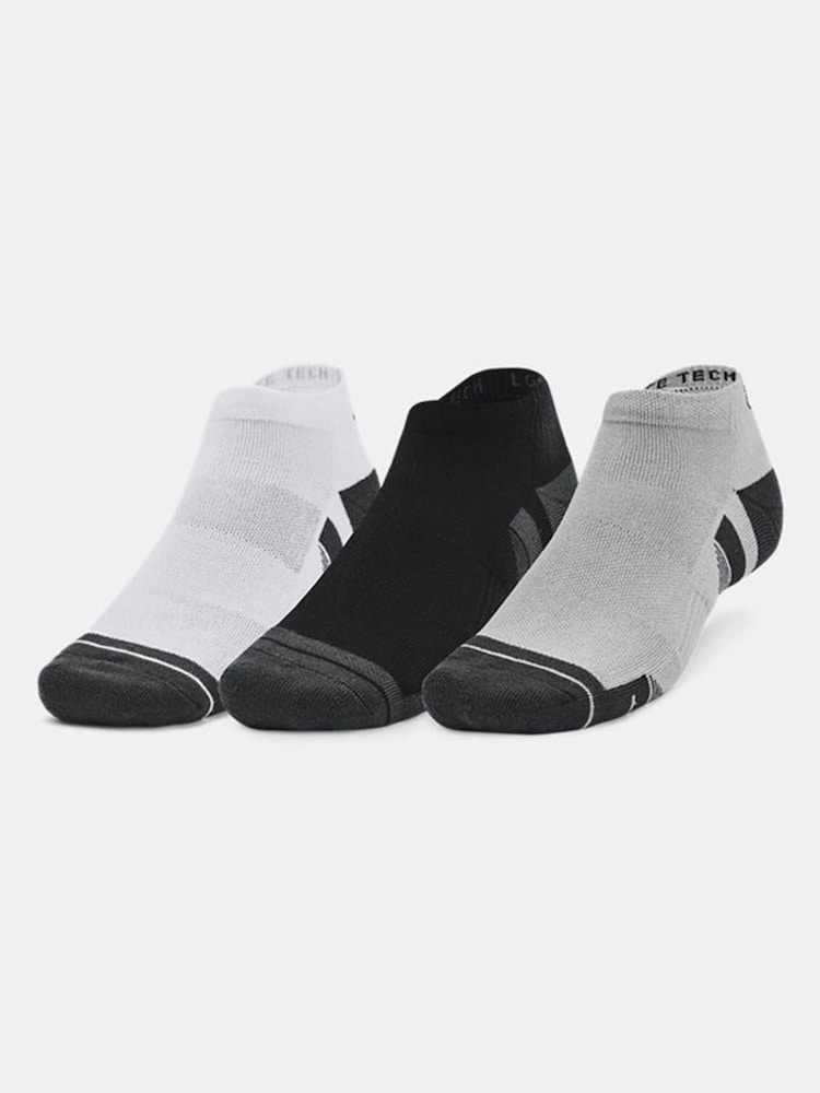 رمادي - حزمة جوارب Tech بقصة منخفضة من Under Armour من 3 قطع - صورة 1 من 4 رمادي - حزمة جوارب Tech بقصة منخفضة من Under Armour من 3 قطع - صورة 1 من 4
