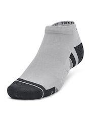 Under Armour Grey Tech Low Socks 3 Pack - Image 2 of 4