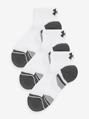Under Armour White Tech Low Socks 3 Pack - Image 1 of 6