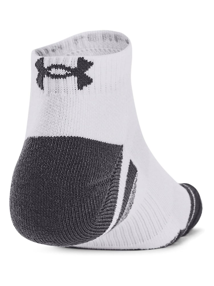 Under Armour White Tech Low Socks 3 Pack - Image 6 of 6