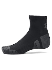Under Armour Black Performance Tech Socks 3 Pack - Image 2 of 4