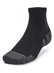Under Armour Black Performance Tech Socks 3 Pack - Image 3 of 4