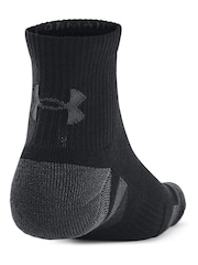 Under Armour Black Performance Tech Socks 3 Pack - Image 4 of 4