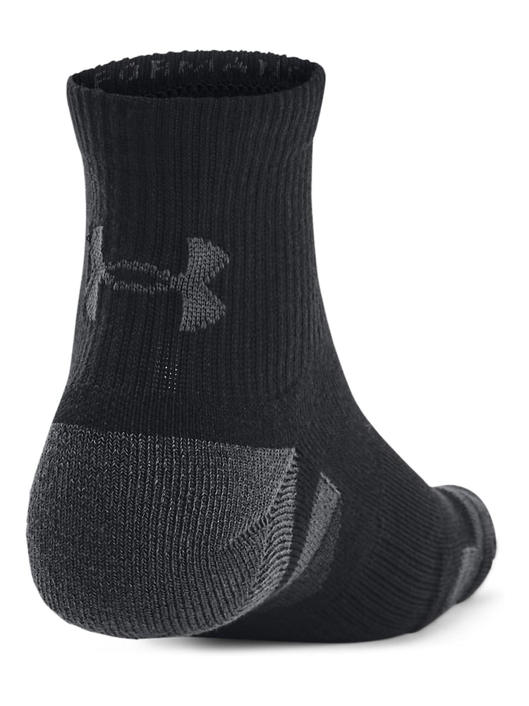 Under Armour Black Performance Tech Socks 3 Pack - Image 4 of 4