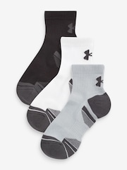 Under Armour Grey Performance Tech Socks 3 Pack - Image 1 of 7