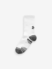 Under Armour White Performance Tech Crew Socks 3 Pack - Image 3 of 6