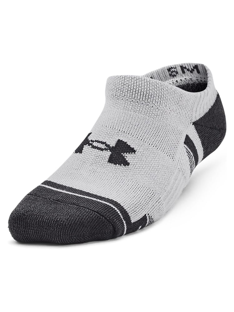 Under Armour Grey Junior Performance Tech Socks 3 Pack - Image 3 of 4