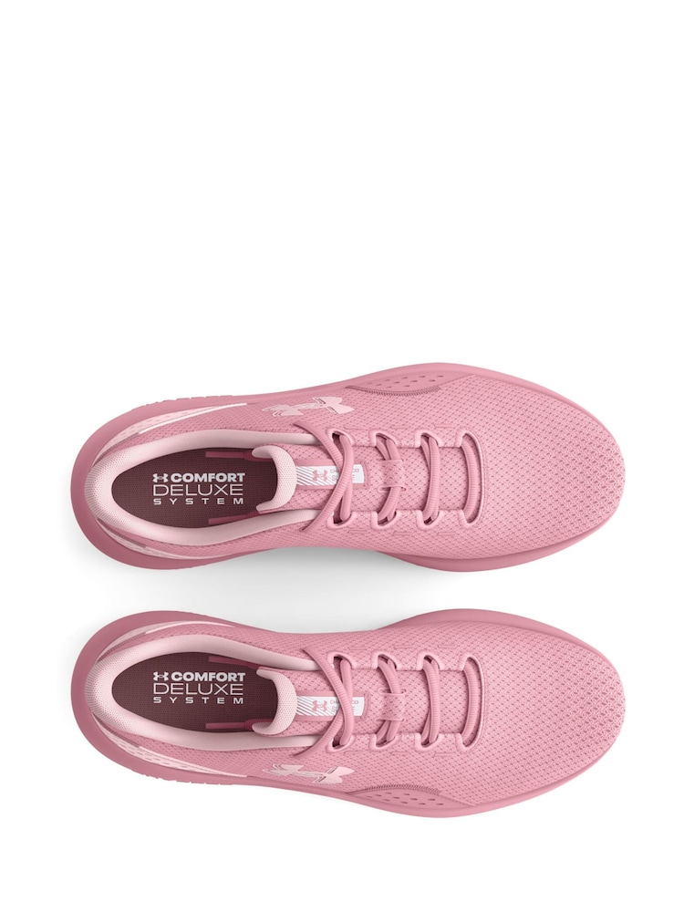 Under Armour Pink Charged Surge Trainers - Image 5 of 6