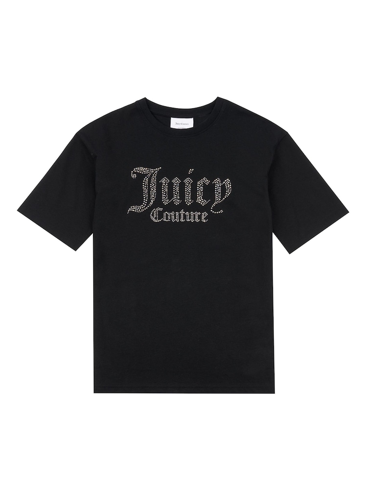 Juicy Couture Diamante Short Sleeve T-Shirt - Image 1 of 3