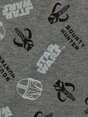 Character Grey Star Wars Mandalorian Pyjamas - Image 9 of 9