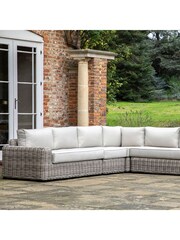 Gallery Home Cream Garden Killeigh 1 Seater Module - Image 3 of 4