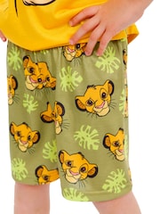 Character Yellow Lion King Simba Post Aop Sports Pyjamas - Image 5 of 8