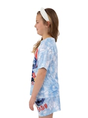 Character Blue Lilo & Stitch Movie Pyjamas Tie day Cosmisc - Image 3 of 12
