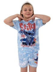 Character Blue Lilo & Stitch Movie Pyjamas Tie day Cosmisc - Image 6 of 12