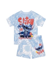 Character Blue Lilo & Stitch Movie Pyjamas Tie day Cosmisc - Image 7 of 12