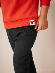 Red Mickey Mouse Christmas Jersey Sweatshirt (3mths-8yrs) - Image 3 of 8