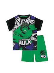 Character Green Hulk Short Pyjamas Hulk Character - Image 1 of 3