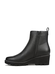 Vionic Black Aria 2.0 Wide Fit Arch Support Ankle Boots - Image 3 of 7