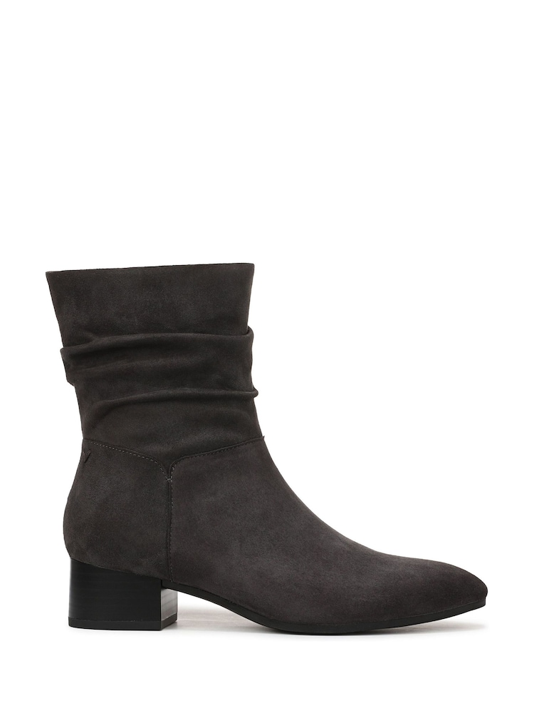 Vionic Grey Remi Regular Fit Arch Support Ankle Boots - Image 1 of 7