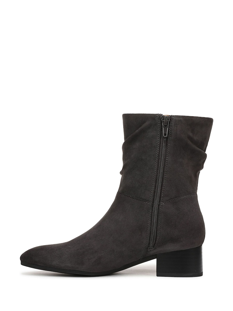 Vionic Grey Remi Regular Fit Arch Support Ankle Boots - Image 2 of 7