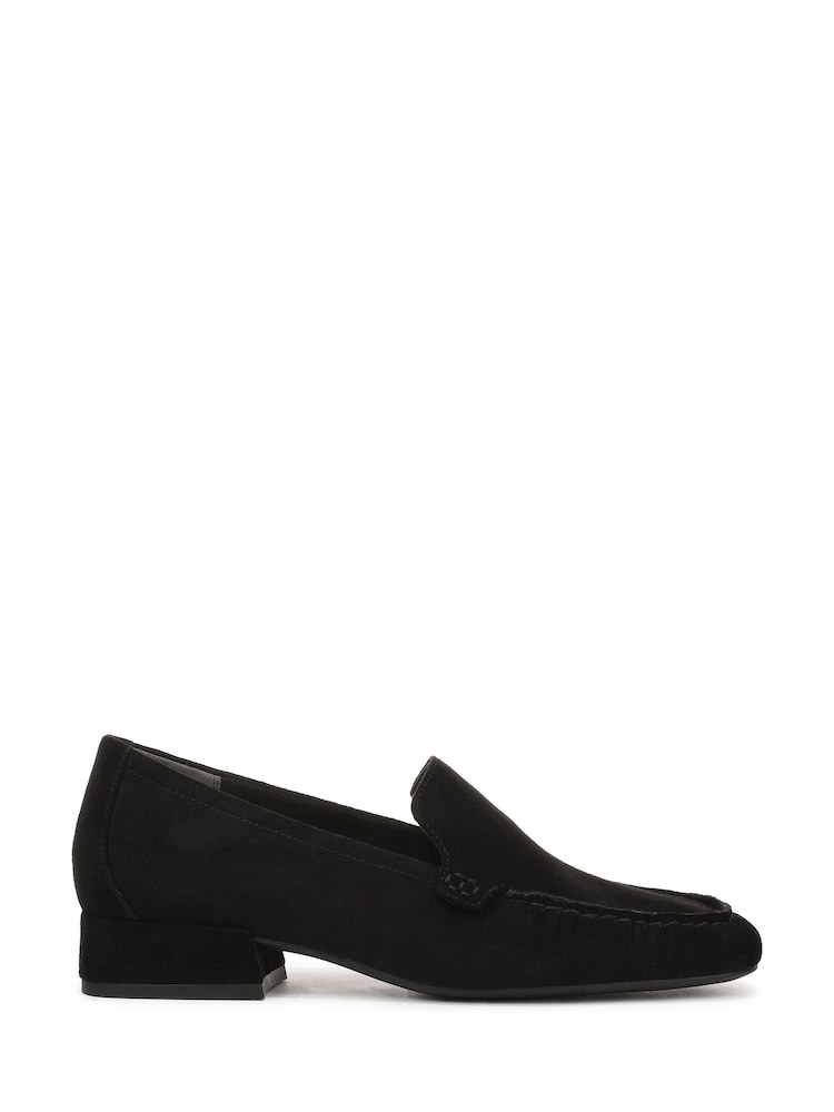 Vionic Black Pilar Regular Fit Arch Support Loafers - Image 1 of 7