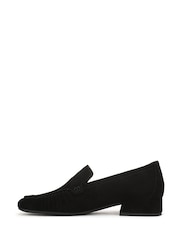 Vionic Black Pilar Regular Fit Arch Support Loafers - Image 2 of 7