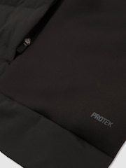 Reiss Black Hybrid Gilet Reiss | Castore Hybrid Quilted Gilet - Image 10 of 11