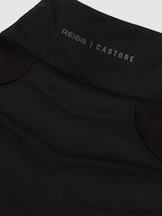 Reiss Black Hybrid Gilet Reiss | Castore Hybrid Quilted Gilet - Image 9 of 11