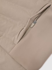 beige - Reiss Hybrid Gilet Reiss | Castore Hybrid Quilted Gilet - 10суретінің 9 суреті
