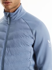 Көк - Reiss Hybrid Jacket Reiss | Castore Hybrid Quilted Jacket - 11суретінің 5 суреті