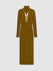 Atelier Necklace-Detail Jersey Maxi Dress - Imagen 2 de 7