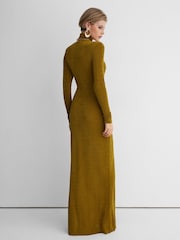 Atelier Necklace-Detail Jersey Maxi Dress - Imagen 5 de 7