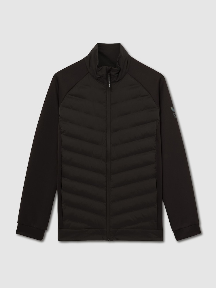 Қара - Reiss Hybrid Jacket Reiss | Castore Hybrid Quilted Jacket - 9суретінің 2 суреті
