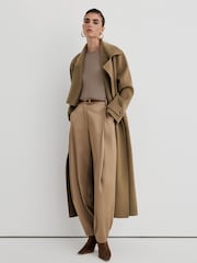 Atelier Satin Barrel-Leg Trousers - Imaginea 1 din 7
