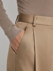 Atelier Satin Barrel-Leg Trousers - Imaginea 4 din 7