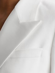 Reiss Annie Velvet Peak-Lapel Tuxedo Mini Dress - صورة 6 من 9