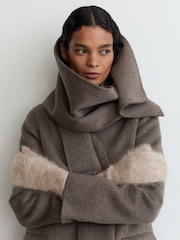 Нейтральный - Reiss варежки из кашемира с начесом Willow - Изображение 1 3