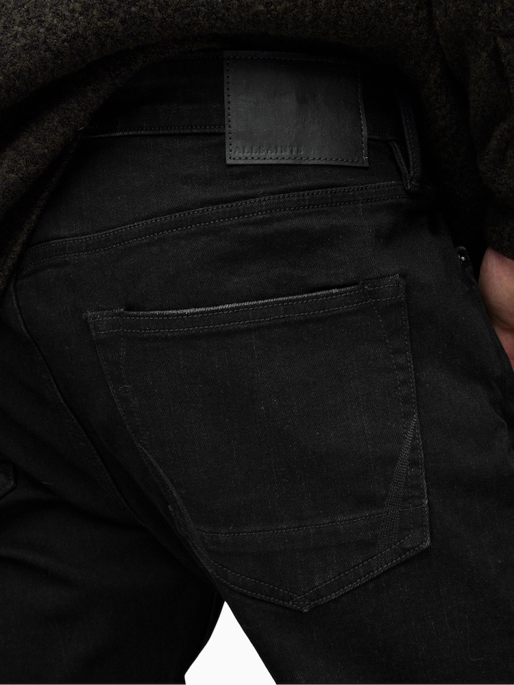 AllSaints Black Rex Jeans - Image 7 of 7 AllSaints Black Rex Jeans - Image 7 of 7
