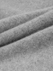 Gris jaspeado - Suéter de Cuello redondo Reiss Mimi 100% cachemira - Imagen 6 de 6