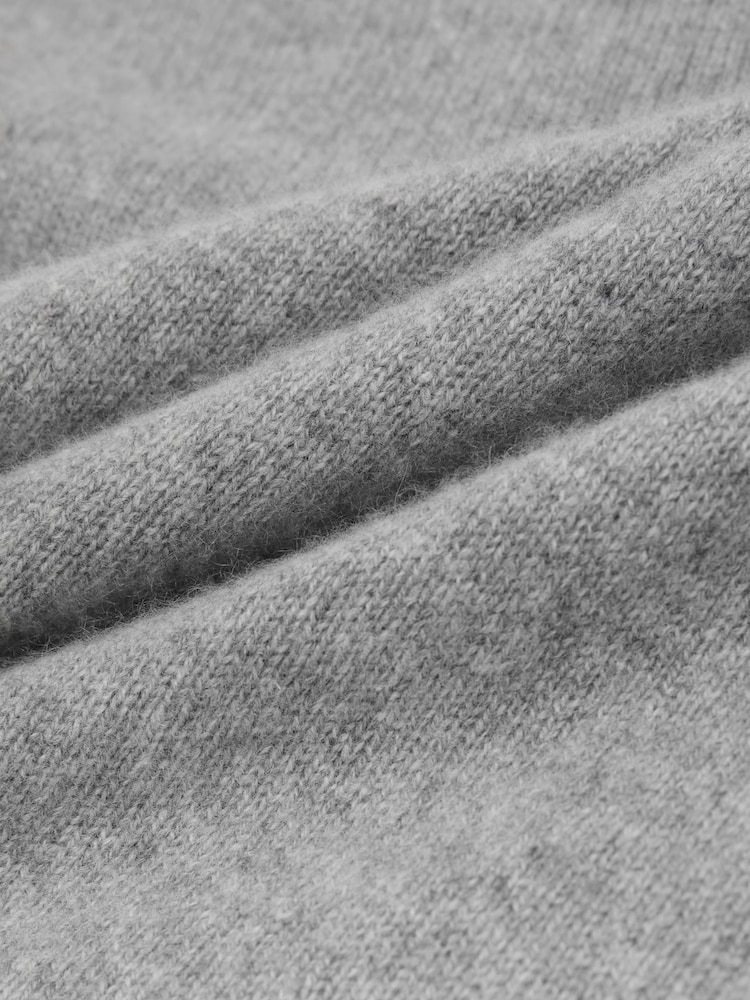 Gris jaspeado - Suéter de Cuello redondo Reiss Mimi 100% cachemira - Imagen 6 de 6 Gris jaspeado - Suéter de Cuello redondo Reiss Mimi 100% cachemira - Imagen 6 de 6