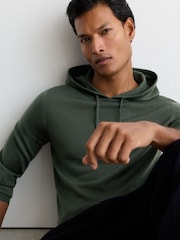 أخضر داكن - هودي من صوف برباط شد Holland من Reiss - صورة 1 من 6