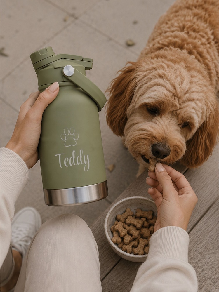Personalised Dogs Travel Bottle 3-in-1 by Loveabode - Image 4 of 4 Personalised Dogs Travel Bottle 3-in-1 by Loveabode - Image 4 of 4