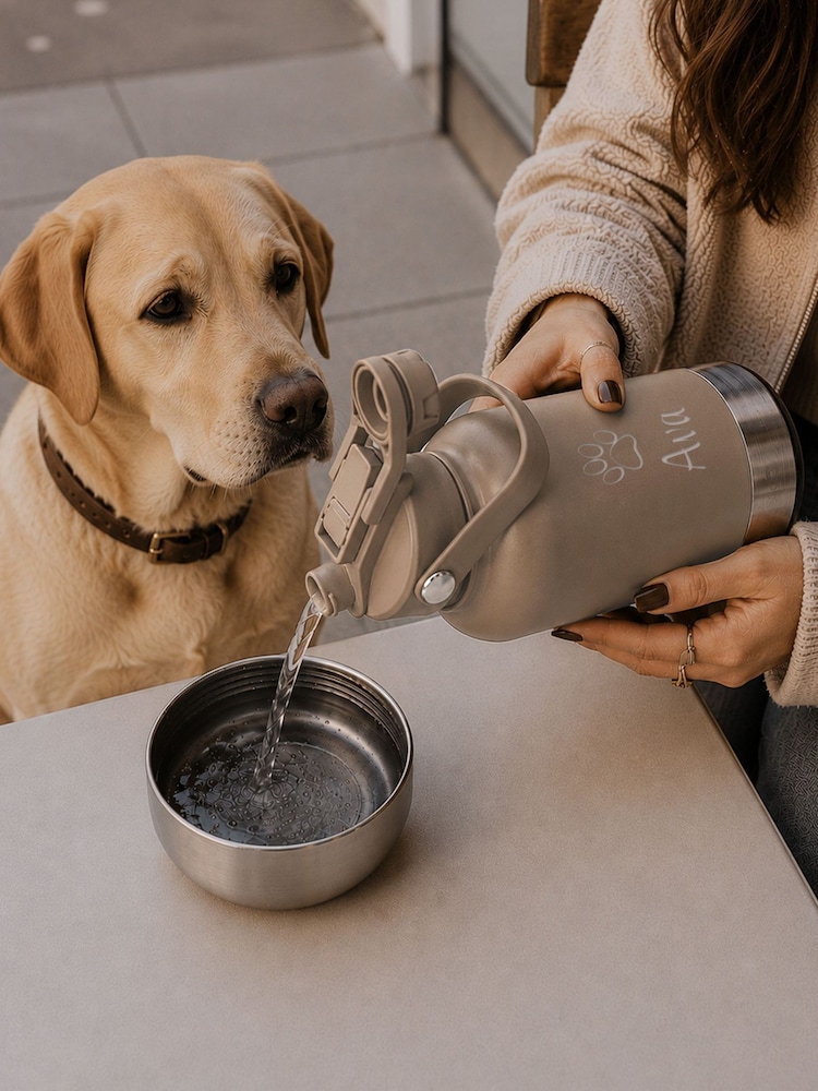 Personalised Dogs Travel Bottle 3-in-1 by Loveabode - Image 4 of 4 Personalised Dogs Travel Bottle 3-in-1 by Loveabode - Image 4 of 4