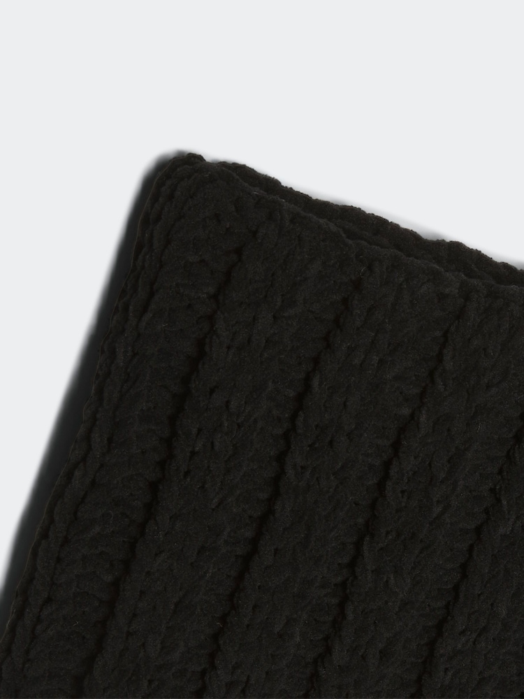 Adidas Golf Chenille Noir Snood col en maille torsadée - Image 3 of 4