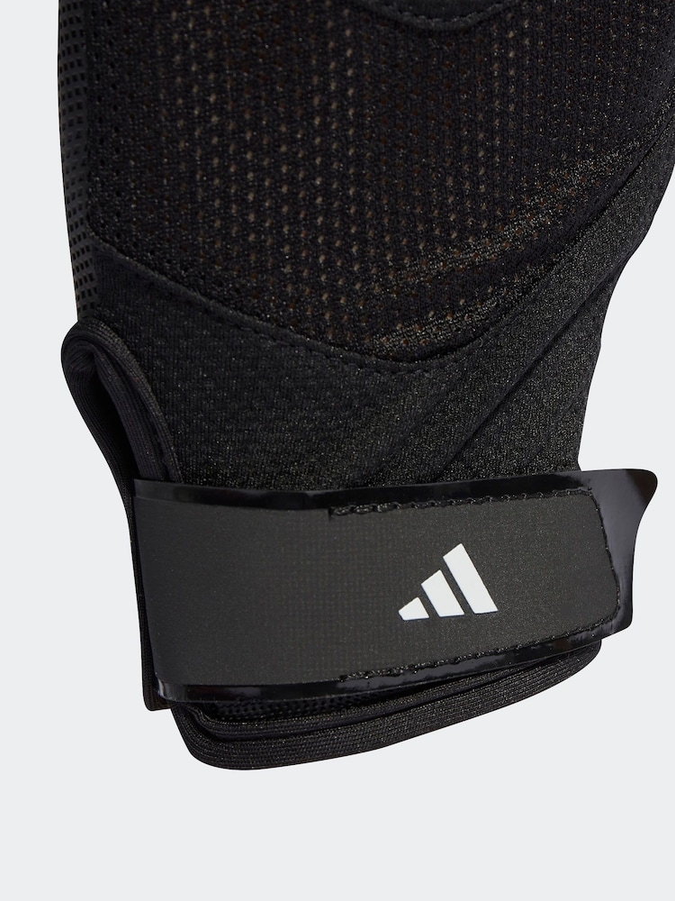 adidas Black Adult Training Gloves - Image 2 of 3