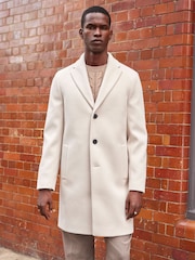 Cream Epsom Coat - Image 1 of 12