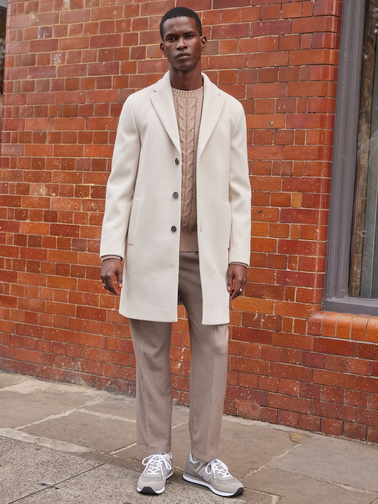 Cream Epsom Coat - Image 2 of 12