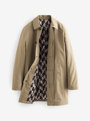 Stone Cream Shower Resistant Trench Coat - Image 8 of 9